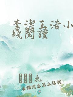 李洁王浩小说在线阅读