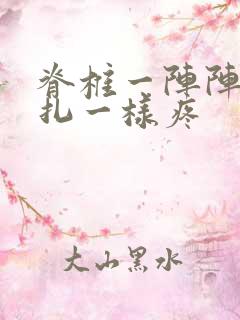 脊椎一阵阵像针扎一样疼