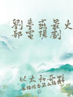 刘梦燕最火的三部电视剧