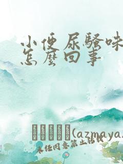 小便尿骚味重是怎么回事