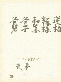 爸爸和叛逆期的儿子怎样相处
