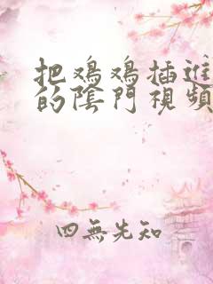 把鸡鸡插进女生的阴门视频