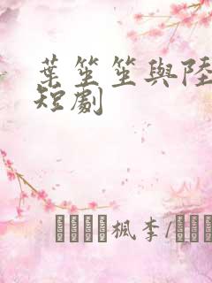 叶笙笙与陆瑾辰短剧