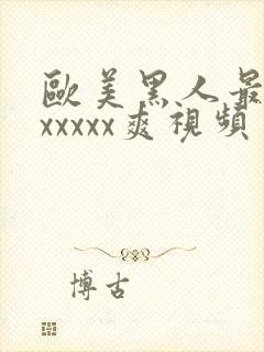 欧美黑人最猛性xxxxx爽视频