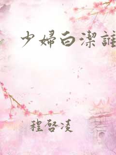 少妇白洁谁写的