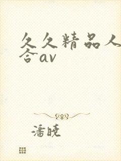 久久精品人妻综合av