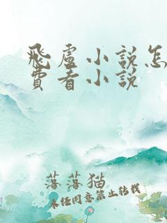 飞卢小说怎么免费看小说