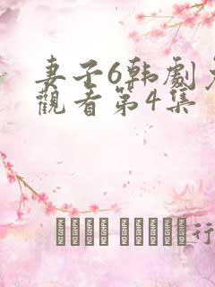 妻子6韩剧免费观看第4集