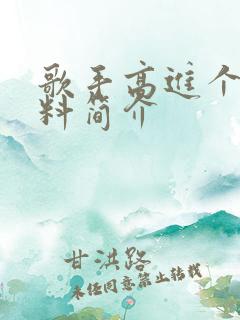 歌手高进个人资料简介