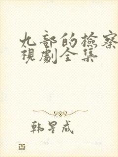 九部的检察官电视剧全集