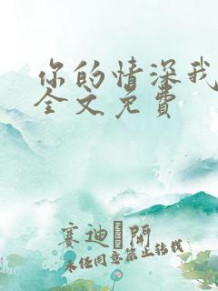 你的情深我不配全文免费