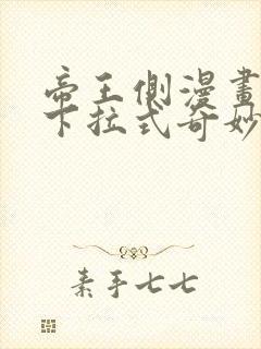 帝王侧漫画免费下拉式奇妙漫画