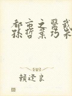 都市之医武风流孙哲叶巧朱颜笔趣阁