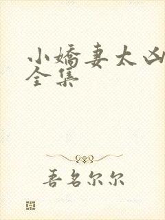 小娇妻太凶短剧全集