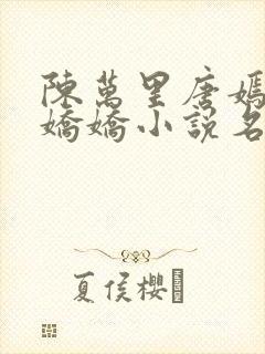 陈万里唐嫣然宋娇娇小说名