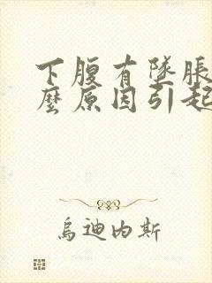 下腹有坠胀感什么原因引起的