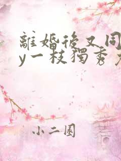 离婚后又同居by一枝独秀免费阅读