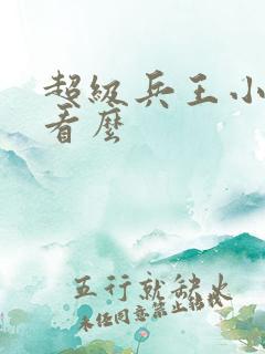 超级兵王小说好看么
