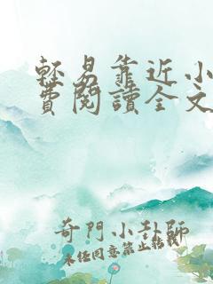 轻易靠近小说免费阅读全文