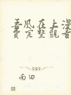 吾凰在上漫画免费完整观看