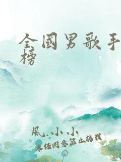 全国男歌手排行榜
