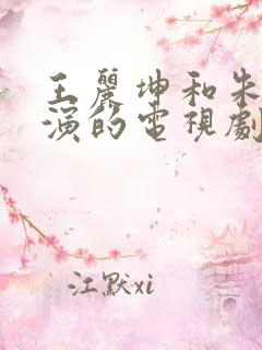 王丽坤和朱亚文演的电视剧叫什么名字
