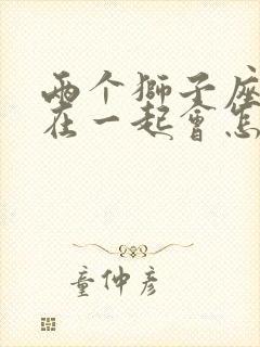 两个狮子座的人在一起会怎么样