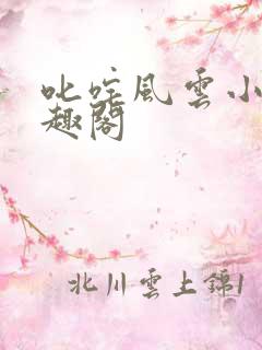 叱咤风云小说笔趣阁