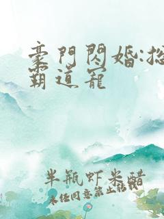 豪门闪婚:总裁霸道宠