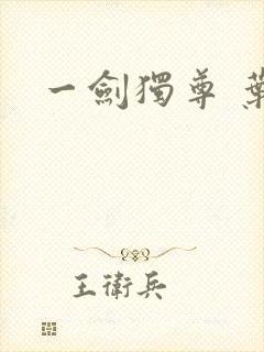 一剑独尊 叶玄