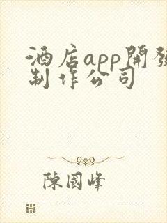 酒店app开发制作公司
