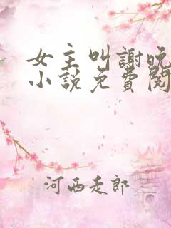 女主叫谢晚凝的小说免费阅读