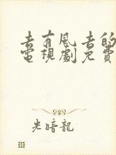 去有风去的地方电视剧免费观看