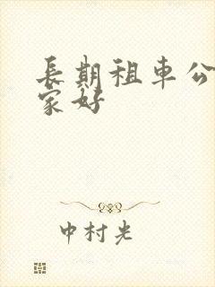 长期租车公司哪家好