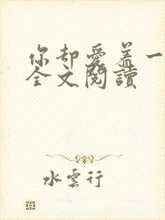 你却爱着一个他全文阅读