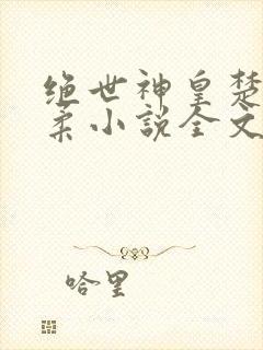 绝世神皇楚枫苏柔小说全文免费阅读