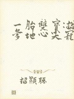 一胎双宝:总裁爹地心尖宠