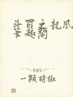 斗罗之龙凰传说笔趣阁