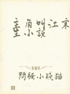 主角叫江寒的重生小说