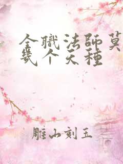 全职法师莫凡有几个天种