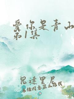 爱你是青山不语第1集