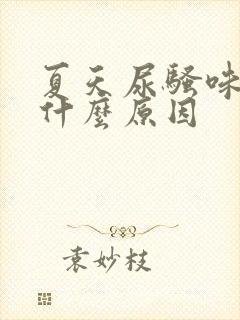 夏天尿骚味重是什么原因