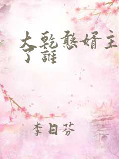 大乾憨婿主角娶了谁