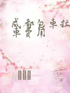 成都包车拉萨还车费用