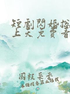 短剧闪婚总裁宠上天免费看