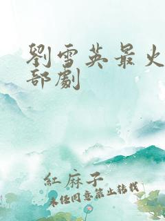 刘雪英最火的十部剧