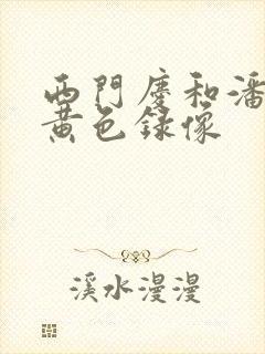 西门庆和潘金莲黄色录像