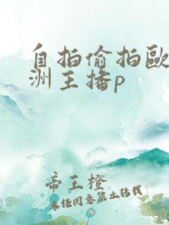 自拍偷拍欧洲亚洲主播p