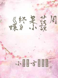 《终是庄周梦了蝶》小说
