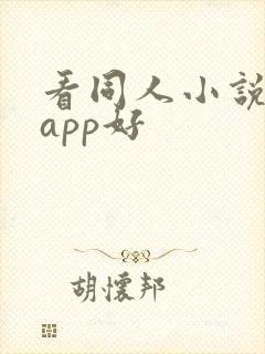 看同人小说哪个app好